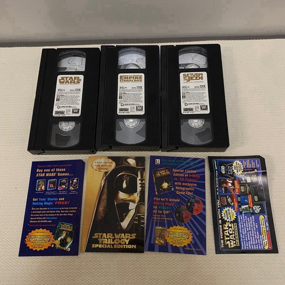 Star Wars Trilogy (VHS, 1997, Special Edition) - Picture 10 of 11